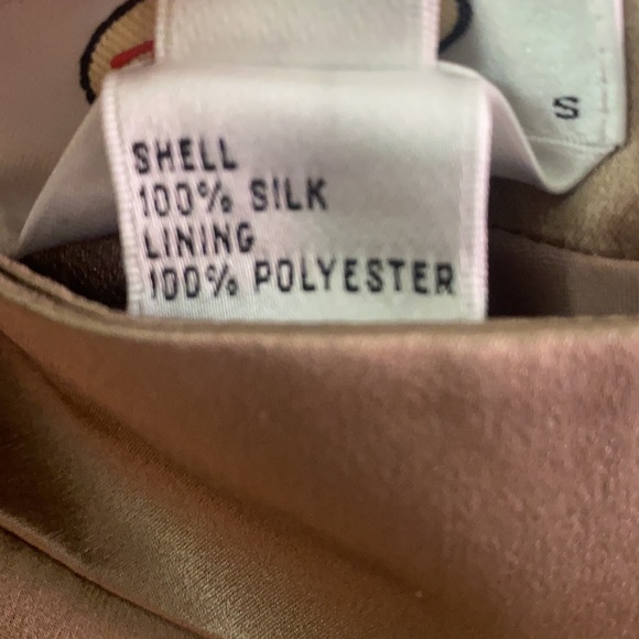 Talbots silk skirt Petites - Picture 4 of 7